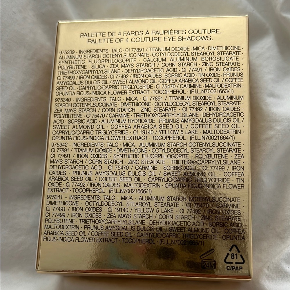 Yves Saint Laurent YSL Couture Mini Clutch eyeshadow palette NEW - Picture 3 of 5